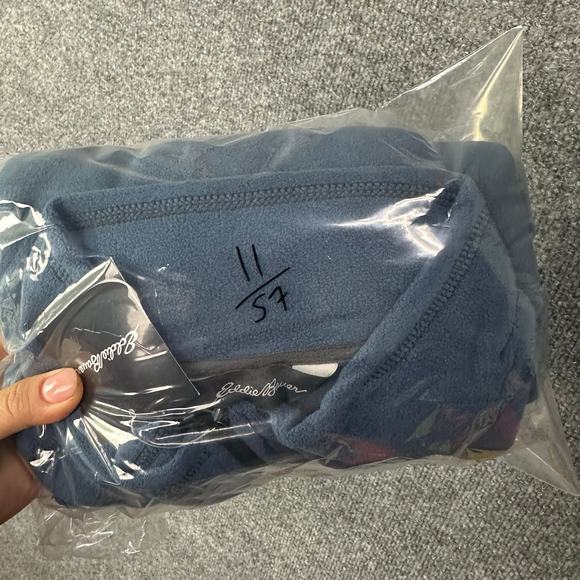 NWT $65 Eddie Bauer Mr Quest Fleece 1/4 Zip Pullover Long Sleeve‎ Hiking Large - Picture 10 of 10